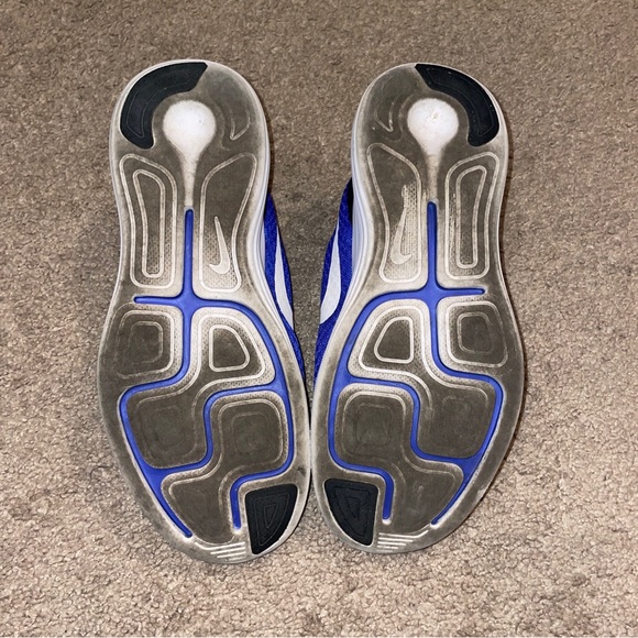 Nike Lunar Converge Running Shoes Mens Blue Mesh Lace Up Size 10 - Picture 9 of 9